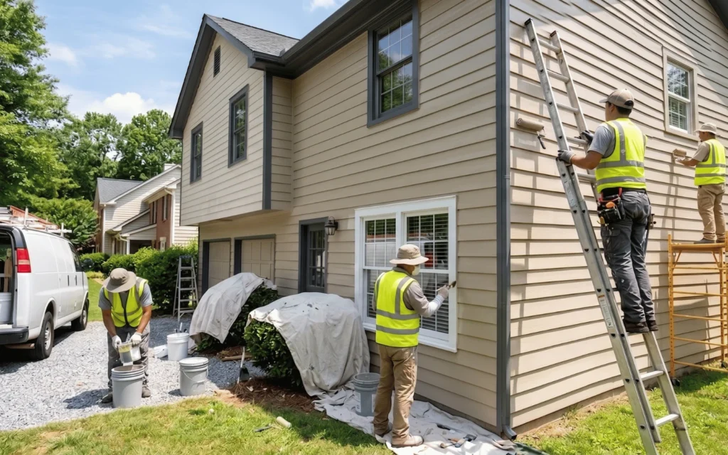 House Painting in Grayson, GA by H&Z Installations